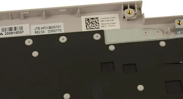 Alt view image 4 of 6 - New Dell OEM Vostro 3400 3401 Palmrest Backlit Keyboard Assembly 7P42J
