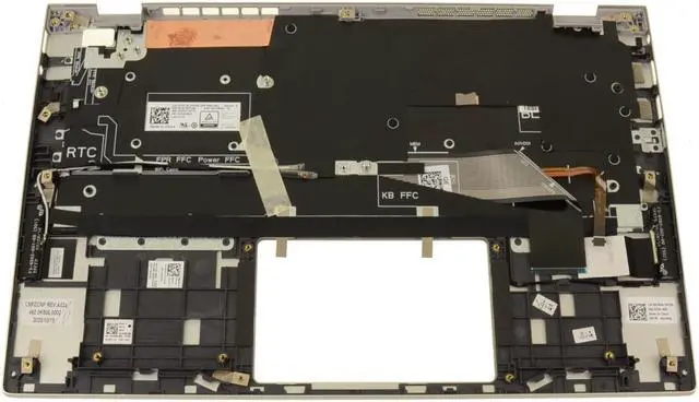 Alt view image 2 of 6 - New Spanish Dell OEM Inspiron 5300 5301 Palmrest Keyboard Assembly RNNV2