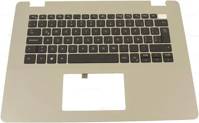Main image of New Spanish Dell OEM Vostro 3400 3401 Palmrest Keyboard Assembly FGN09