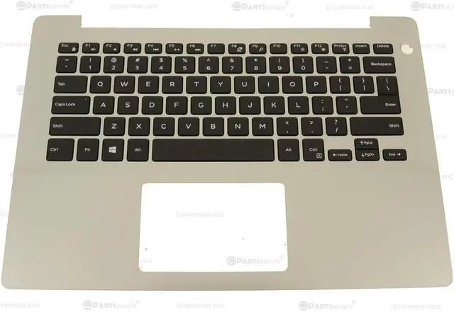 Main image of New Dell OEM Inspiron 5485 Laptop Keyboard Palmrest Assembly 7DMJX 2XNXV