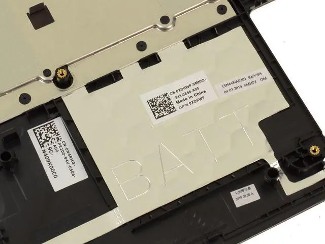 Alt view image 3 of 3 - New Dell OEM Vostro 13 5370 Palmrest Backlit Keyboard Assembly N4RMG XDHWP