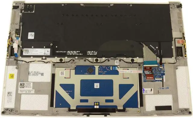 Alt view image 2 of 5 - US INTL Dell OEM XPS 9510 Precision 5560 Touchpad Laptop Keyboard DH0DC