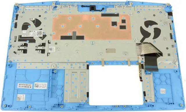 Alt view image 2 of 5 - New US INTL Dell OEM G Series G3 3590 Palmrest Backlit Keyboard Assembly N4JVD