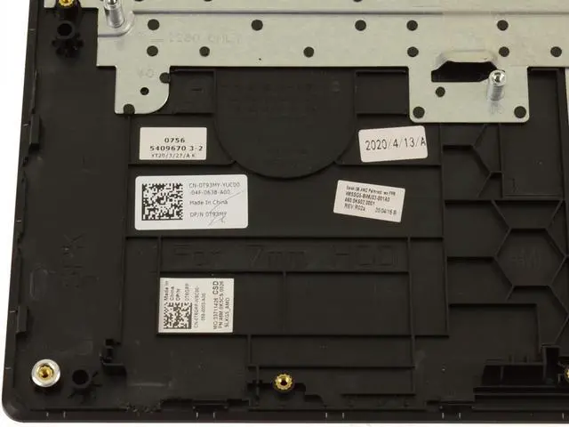 Alt view image 3 of 4 - New Dell OEM G Series G5 SE 5505 Palmrest Keyboard Assembly 3 Cell T93MY T6GRP