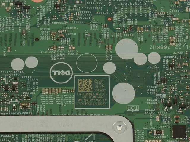 Alt view image 3 of 4 - Dell OEM Inspiron 5591 2-in-1 Motherboard System Board Core Motherboard 3XWXY