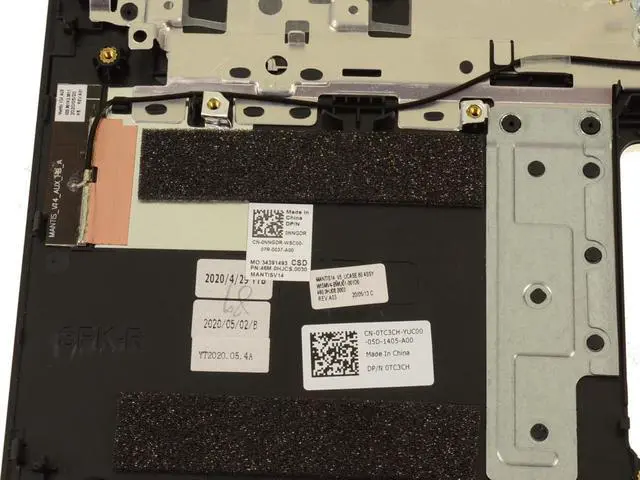 Alt view image 3 of 4 - New US INTL Dell OEM Vostro 14 5490 Palmrest Keyboard Assembly No BL NNGDR