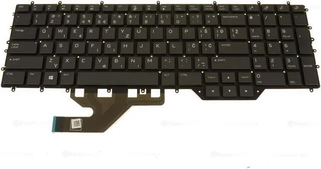 Main image of US INTL OEM Alienware m17 R2 RGB Backlit Laptop Keyboard Laptop Keyboard H8FJC