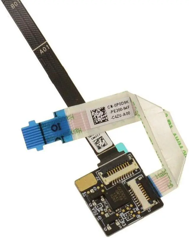 Alt view image 2 of 3 - Dell OEM Vostro 15 7590 Fingerprint Reader Module Power Button Circuit  M1KH7