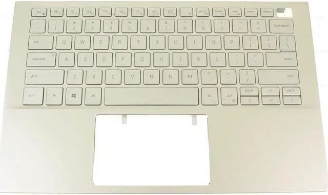 Main image of New Dell OEM Inspiron 5300 5301 Palmrest Backlit Keyboard Assembly Silver KJ8W0