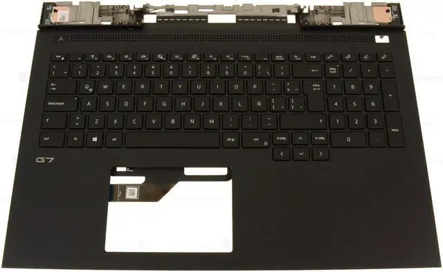 Main image of SPANISH Dell OEM G Series G7 7700 Palmrest Backlit Laptop Keyboard DXXVM