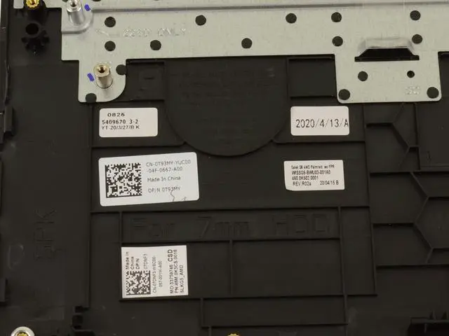 Alt view image 3 of 5 - New Dell OEM G Series G5 SE 5505 Palmrest Keyboard Assembly 4 Cell T93MY 7DNF3
