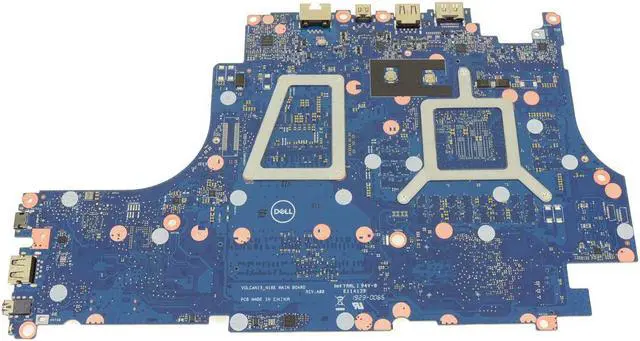 Alt view image 3 of 4 - Dell T3CD6 Laptop Motherboard - Intel Core i7-8750H - FCBGA1440 - DDR4 SDRAM - Nvidia GeForce RTX 2060 - 6GB GDDR6