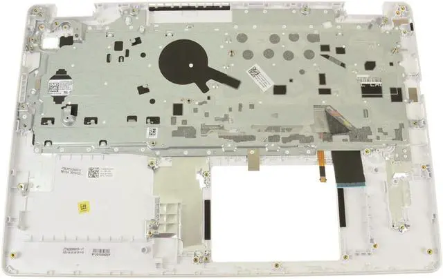 Alt view image 2 of 6 - French English Dell OEM Inspiron 3505 Palmrest Backlit Laptop Keyboard H2MRG