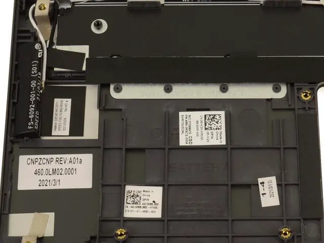 Alt view image 3 of 6 - New Spanish Dell OEM Vostro 5300 5301 Palmrest Keyboard Assembly 6VK2N