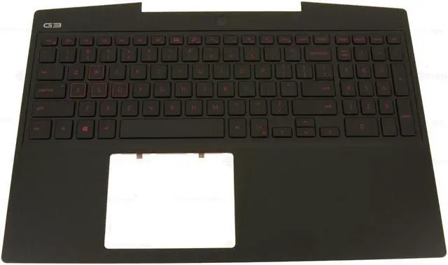 Main image of New Dell OEM G Series G3 3590 Palmrest Keyboard Assembly No BL YJF9Y
