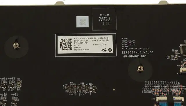 Alt view image 3 of 3 - US INTL OEM Alienware 17 R5 RGB-Per Key Backlit Laptop Laptop Keyboard 7FJHC