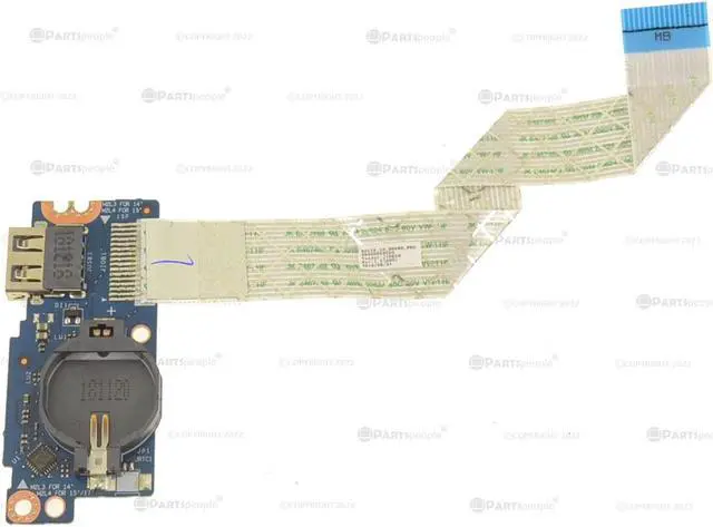 Main image of Dell OEM Inspiron 3481 Vostro 3481 USB SD Card Reader IO Circuit Board 39M5P
