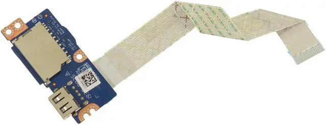 Alt view image 3 of 4 - Dell OEM Inspiron 3481 Vostro 3481 USB SD Card Reader IO Circuit Board 39M5P