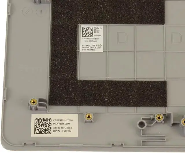 Alt view image 3 of 4 - New Dell OEM Inspiron 5580 5585 Palmrest Keyboard Assembly K8HH4 HH0GN