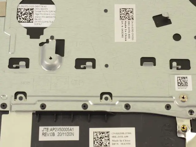 Alt view image 3 of 6 - New US INTL Dell OEM Vostro 3500 3501 Keyboard Palmrest Assembly USB C K6390
