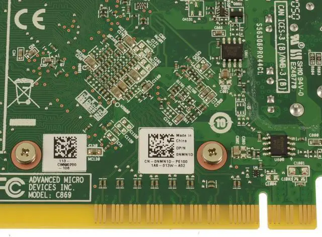Alt view image 3 of 6 - Dell OEM AMD Radeon R5 430 1GB GDDR5 Low Profile Desktop Video Card NMN1D
