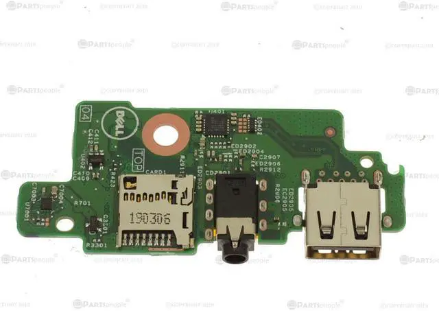 Alt view image 2 of 3 - M3J87 USB AUDIO & CARD READER PC BOARD INSPIRON 13-7390 Compatible with Dell