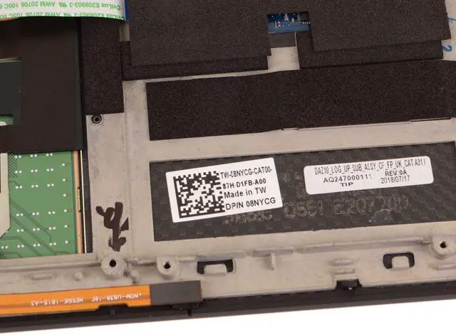 Alt view image 3 of 5 - Spanish Dell OEM XPS 9575 Precision 5530 2-in-1 Laptop Keyboard 8NYCGSP