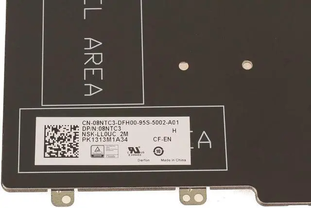 Alt view image 3 of 3 - French-English Dell OEM Latitude E5550 Precision 3510 Laptop Keyboard 8NTC3