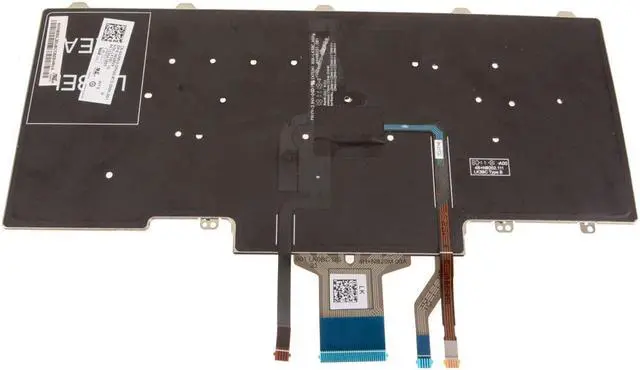 Alt view image 2 of 3 - US INTL Dell OEM Latitude 5490 7490 5495 Laptop Backlit Laptop Keyboard 4VMV0