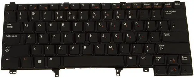 Main image of US INTL Dell OEM Latitude E6430 E5430 E6330 Laptop Laptop Keyboard H512R