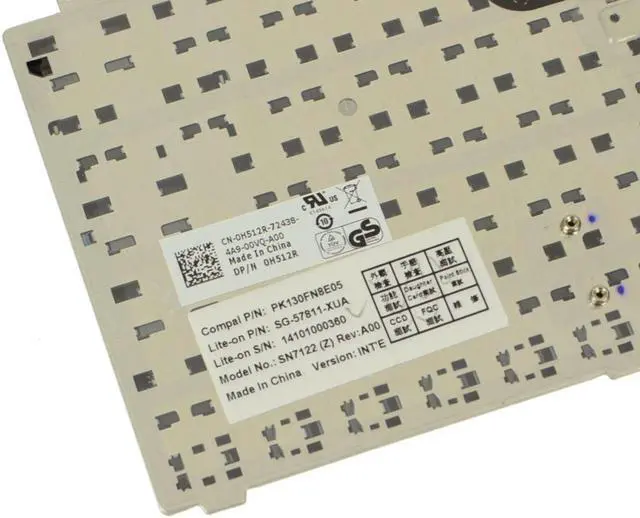 Alt view image 3 of 3 - US INTL Dell OEM Latitude E6430 E5430 E6330 Laptop Laptop Keyboard H512R