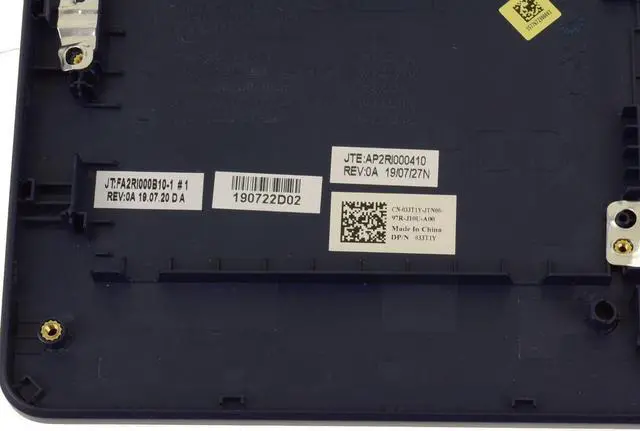 Alt view image 4 of 6 - New Dell OEM Inspiron 5593 Palmrest Keyboard Assembly US INTL GYKCY 33T1Y
