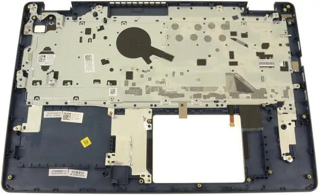 Alt view image 2 of 5 - New French Dell OEM Inspiron 3501 3505 Palmrest Backlit Keyboard Assembly RJHMM