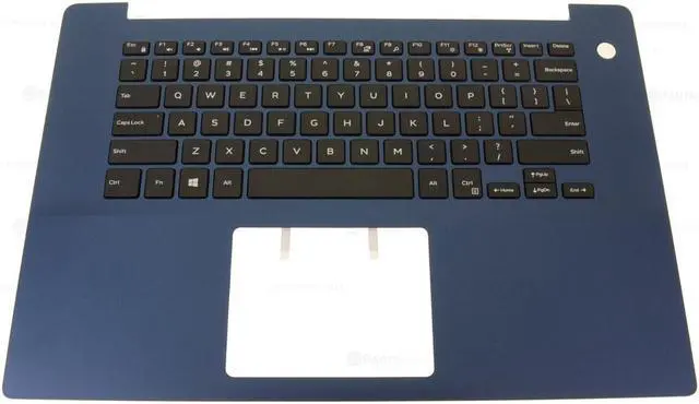 Main image of New Dell OEM Inspiron 5580 5585 Palmrest Keyboard Assembly No BL 07XRW