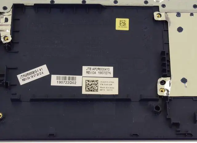 Alt view image 4 of 6 - French Candian Dell OEM Inspiron 5593 Palmrest Keyboard Laptop Keyboard GX4RG