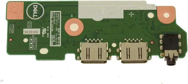 Alt view image 2 of 2 - Dell OEM Inspiron 7791 2-in-1 USB Audio Port IO Circuit Board X4J6Y