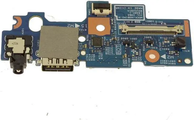 Alt view image 2 of 2 - Dell OEM Inspiron 5505 USB Audio Port SD Card Reader IO Circuit Board TFKNY