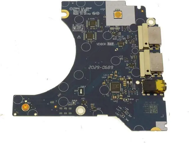 Alt view image 7 of 8 - Dell Latitude 7410 Daughterboard Circuit Board Usb Audio Ls-J264P Wp85P 0Wp85P