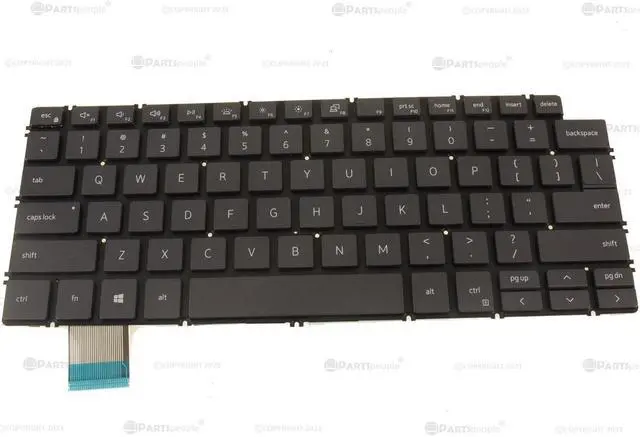 Main image of New Dell OEM Inspiron 7490 7391 2-in-1 Laptop Backlit Keyboard M0H4C N11KN