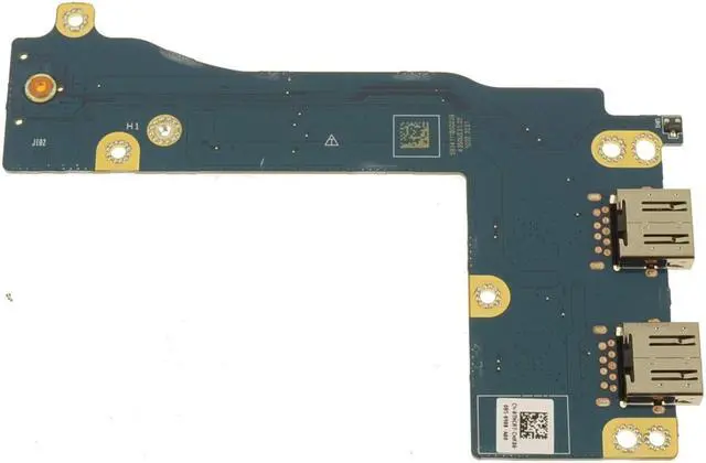 Alt view image 2 of 3 - OEM Alienware m17 R2 Right Side WLAN Card USB Ports IO Circuit Board  THCRT