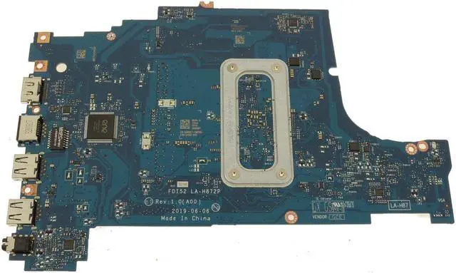 Alt view image 2 of 4 - Dell OEM Inspiron 3595 Motherboard System Board AMD A6-9225 Motherboard H6N8T