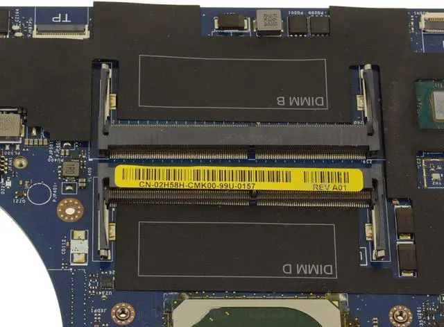 Alt view image 3 of 5 - Dell OEM Precision 7540 Motherboard System Board Intel i9 Motherboard 2H58H
