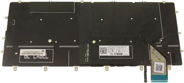 Alt view image 2 of 3 - New US INTL Dell OEM XPS 9370 9380 7390 Laptop Backlit Keyboard 6Y7DJ
