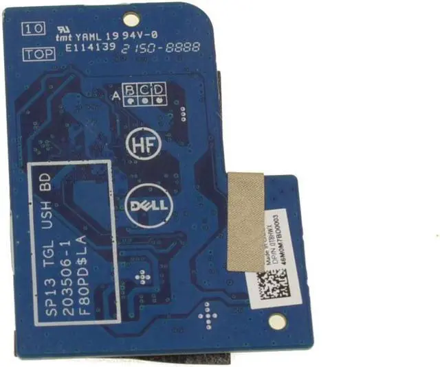 Alt view image 2 of 3 - Dell OEM Latitude 5320 Junction Circuit Board for Keyboard Palmrest T8HWX