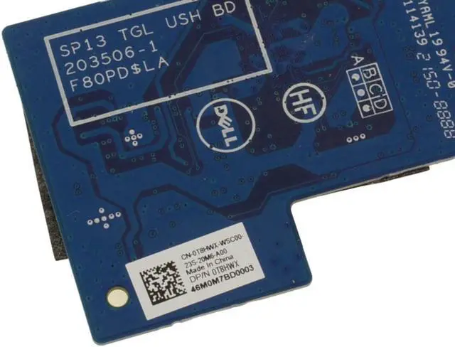 Alt view image 3 of 3 - Dell OEM Latitude 5320 Junction Circuit Board for Keyboard Palmrest T8HWX
