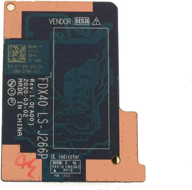 Alt view image 2 of 2 - Dell OEM Latitude 7410 Junction Circuit Board for Palmrest Y73RK