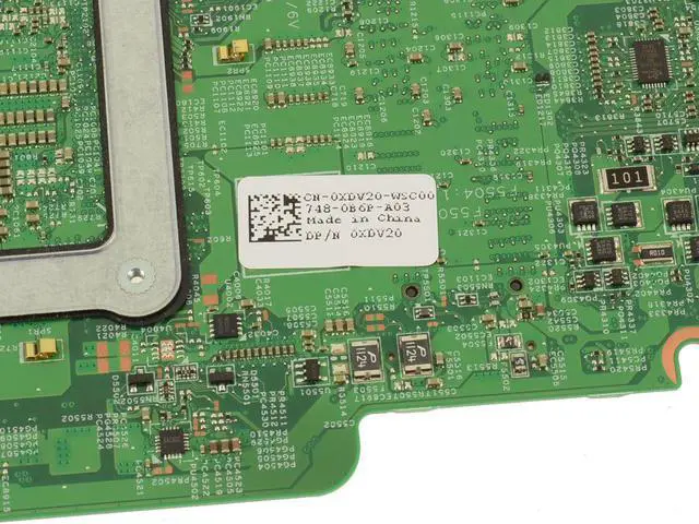 Alt view image 3 of 4 - Dell OEM Inspiron 7378 15 7579 2-in-1 Motherboard System Motherboard XDV20