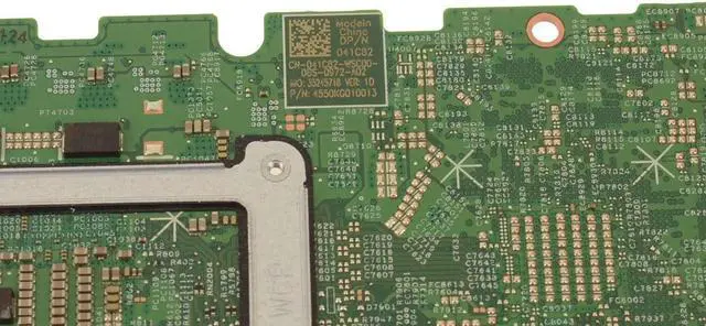 Alt view image 4 of 5 - Dell 41C82 Inspiron 7501 Laptop Motherboard With Intel Core i5-10300H CPU - Integrated Graphics - 8 GB Onboard RAM - Single-slot DDR4 Compatible