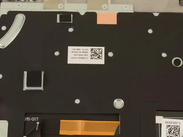 Alt view image 3 of 6 - Dell OEM G Series G15 5510 5511 5515 Palmrest RGB 4-Zone Laptop Keyboard 88K4W