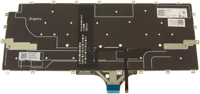 Alt view image 2 of 4 - New US INTL Dell OEM Latitude 9510 9520 Backlit Keyboard 23PXK G3CMD